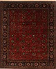 Tabriz Red Hand Knotted 81 X 911  Area Rug 250-19635 Thumb 0