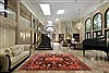 Heriz Black Hand Knotted 77 X 102 Area Rug 100-19640 Thumb 1