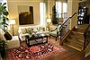 Heriz Black Hand Knotted 77 X 102 Area Rug 100-19640 Thumb 3