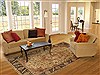 Tabriz Beige Hand Knotted 80 X 1011 Area Rug 250-19652 Thumb 4