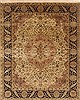 Tabriz Beige Hand Knotted 80 X 1011  Area Rug 250-19652 Thumb 0
