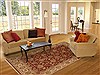 Kashan Brown Hand Knotted 710 X 910 Area Rug 250-19660 Thumb 4