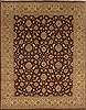 Pak-Persian Brown Hand Knotted 80 X 103  Area Rug 250-19662 Thumb 0