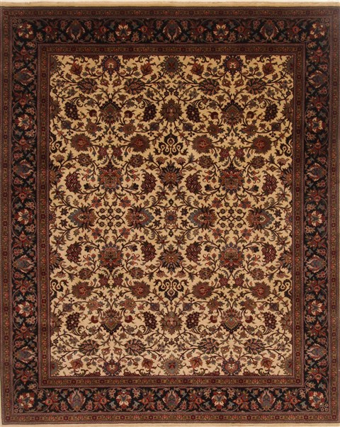 Kashmar Beige Hand Knotted 711 X 100 Area Rug 250-19671 Image 0
