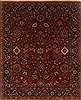 Sarouk Red Hand Knotted 711 X 99  Area Rug 250-19689 Thumb 0