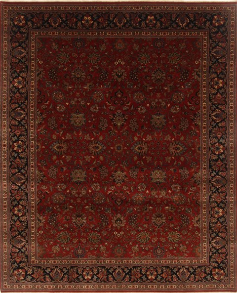 Kashmar Red Hand Knotted 710 X 99 Area Rug 250-19691 Image 0