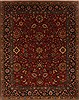 Sarouk Red Hand Knotted 80 X 103  Area Rug 250-19694 Thumb 0