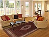 Bidjar Red Hand Knotted 82 X 101 Area Rug 250-19707 Thumb 4