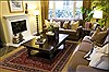 Sarouk Red Hand Knotted 82 X 100 Area Rug 250-19709 Thumb 2
