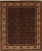 Herati Black Hand Knotted 81 X 98  Area Rug 250-19710 Thumb 0