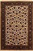 Kashan Beige Hand Knotted 61 X 811  Area Rug 250-19711 Thumb 0