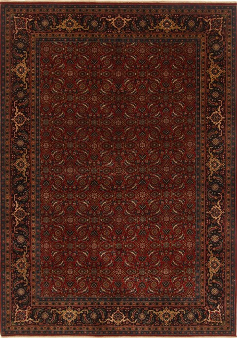 Herati Red Hand Knotted 62 X 88 Area Rug 250-19718 Image 0