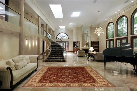 Kashan Red Hand Knotted 61 X 811  Area Rug 250-19722 Image 1