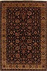 Tabriz Black Hand Knotted 60 X 811  Area Rug 250-19723 Thumb 0