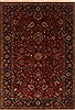 Sarouk Red Hand Knotted 62 X 811  Area Rug 250-19735 Thumb 0