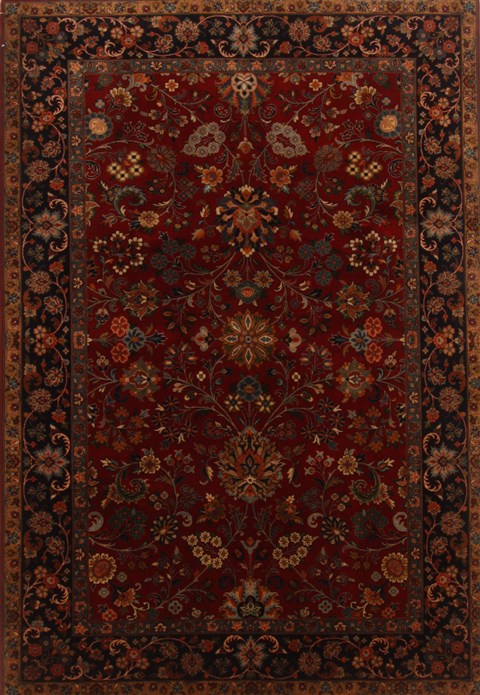 Sarouk Red Hand Knotted 511 X 88 Area Rug 250-19739 Image 0