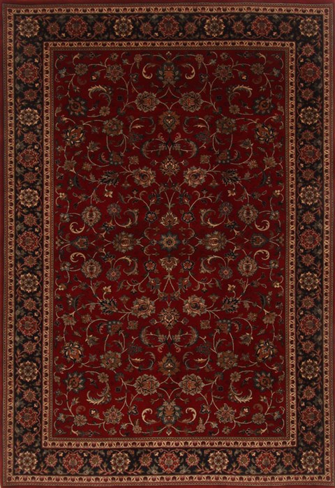 Kashan Red Hand Knotted 61 X 810 Area Rug 250-19740 Image 0