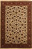 Kashan Beige Hand Knotted 60 X 811  Area Rug 250-19742 Thumb 0