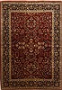 Sarouk Red Hand Knotted 63 X 91 Area Rug 250-19743 Thumb 0
