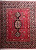 Pishavar Red Hand Knotted 83 X 1010  Area Rug 100-19744 Thumb 0