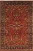 Sarouk Red Hand Knotted 61 X 91  Area Rug 250-19749 Thumb 0