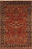 Sarouk Red Hand Knotted 61 X 91 Area Rug 250-19749 Thumb 0