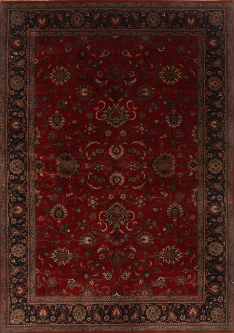 Isfahan Red Hand Knotted 511 X 87 Area Rug 250-19751 Image 0