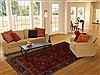 Isfahan Red Hand Knotted 511 X 87 Area Rug 250-19751 Thumb 4