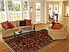 Kashan Red Hand Knotted 511 X 811 Area Rug 250-19756 Thumb 4