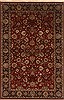 Kashan Red Hand Knotted 511 X 811  Area Rug 250-19756 Thumb 0
