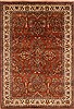 Sarouk Brown Hand Knotted 61 X 810  Area Rug 250-19758 Thumb 0