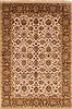 Tabriz Beige Hand Knotted 511 X 811  Area Rug 250-19765 Thumb 0