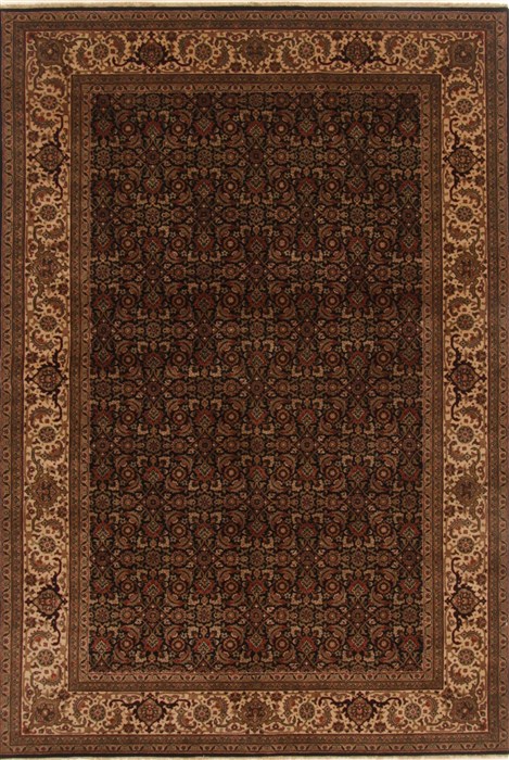 Herati Black Hand Knotted 511 X 88 Area Rug 250-19766 Image 0