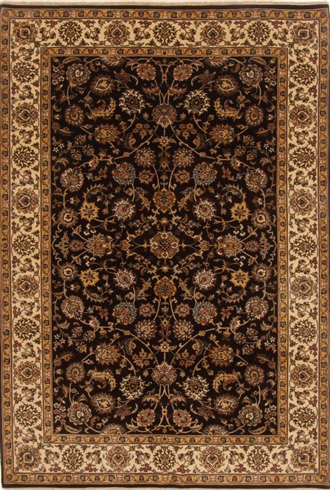 Isfahan Brown Hand Knotted 61 X 811 Area Rug 250-19783 Image 0