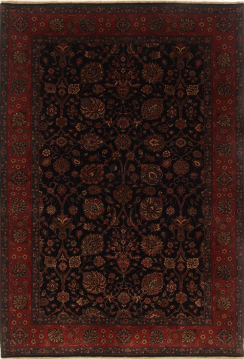 Tabriz Blue Hand Knotted 62 X 811 Area Rug 250-19784 Image 0