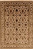 Tabriz Beige Hand Knotted 62 X 91  Area Rug 250-19805 Thumb 0