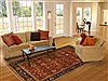Tabriz Brown Hand Knotted 60 X 810 Area Rug 250-19809 Thumb 4