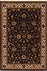 Tabriz Black Hand Knotted 64 X 94  Area Rug 250-19814 Thumb 0