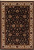 Tabriz Black Hand Knotted 64 X 94  Area Rug 250-19814 Thumb 0