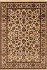 Kashan Beige Hand Knotted 60 X 811  Area Rug 250-19817 Thumb 0
