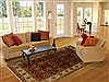 Kashan Brown Hand Knotted 60 X 90  Area Rug 250-19822 Thumb 4