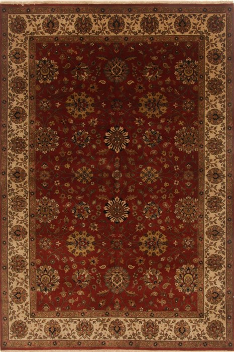 Kashan Brown Hand Knotted 61 X 811 Area Rug 250-19823 Image 0