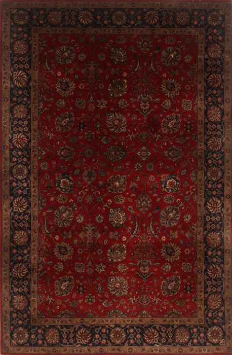 Tabriz Red Hand Knotted 60 X 92 Area Rug 250-19824 Image 0