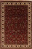 Kashan Red Hand Knotted 60 X 90 Area Rug 250-19827 Thumb 0