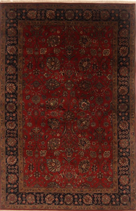 Tabriz Red Hand Knotted 510 X 811 Area Rug 250-19836 Image 0