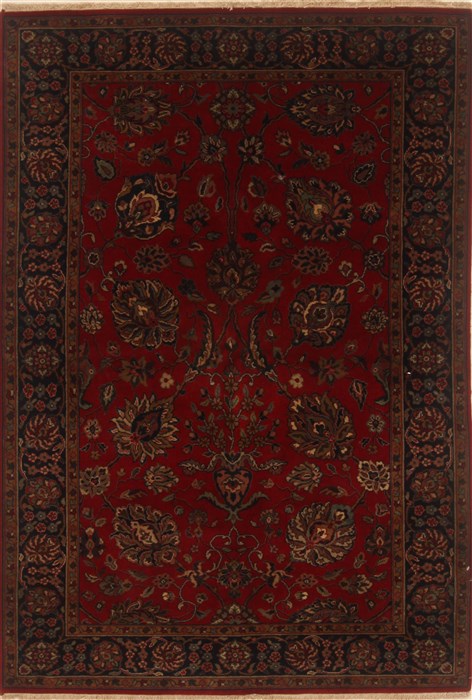 Tabriz Red Hand Knotted 311 X 510 Area Rug 250-19841 Image 0