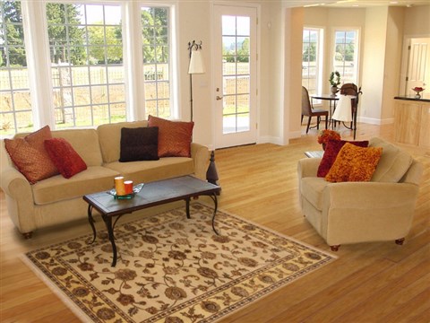 Tabriz Beige Hand Knotted 40 X 62 Area Rug 250-19846 Image 5