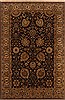 Tabriz Black Hand Knotted 40 X 62  Area Rug 250-19848 Thumb 0