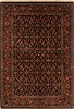 Herati Black Hand Knotted 41 X 61 Area Rug 250-19850 Thumb 0