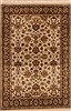 Kashan Beige Hand Knotted 42 X 62  Area Rug 250-19855 Thumb 0